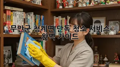 무안군 청계면 단독 청소 서비스 ✨ 완벽 가이드